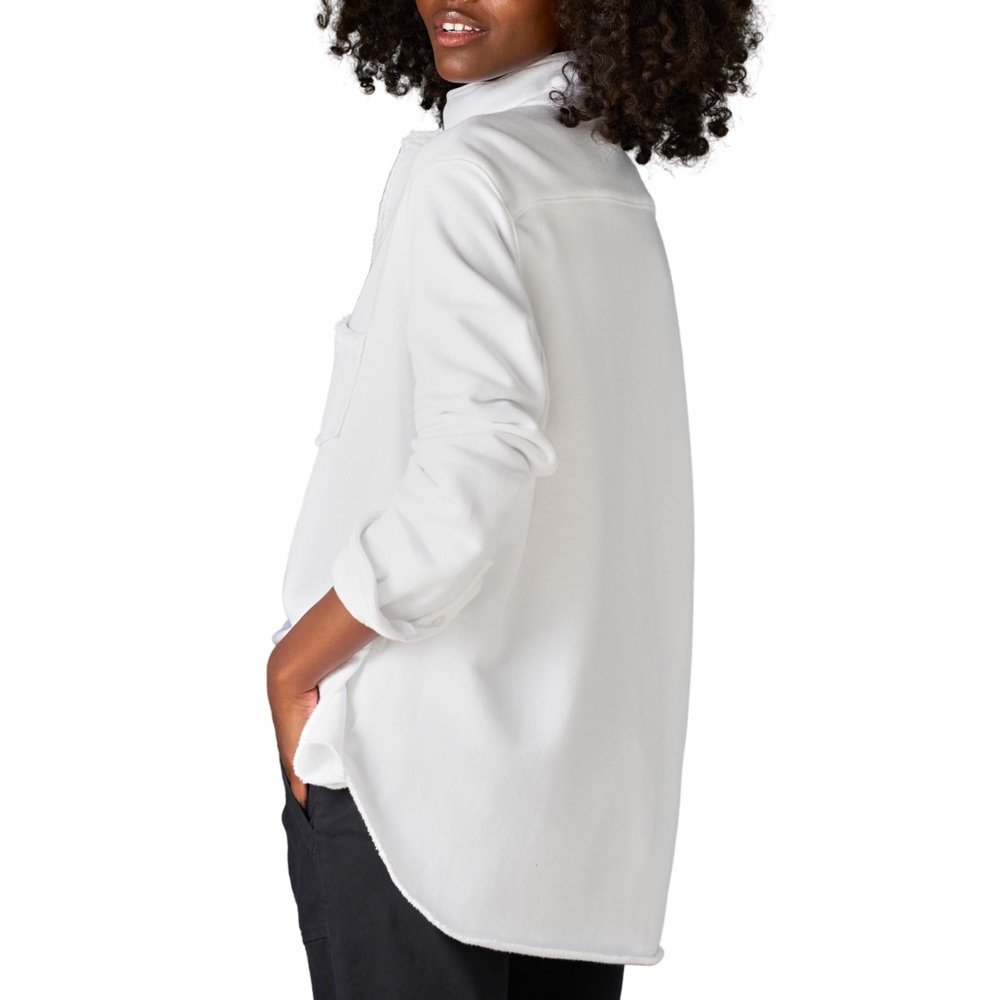 CREAM FRANK AND EILEEN Triple Fleece Eileen, New,MSRP $288.00, Current Season - Picture 9 of 14